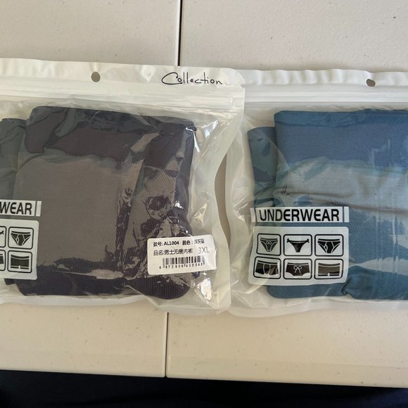 Underwear Unopened Collection Fits 177-198 New Navy and Mint - Picture 4 of 7